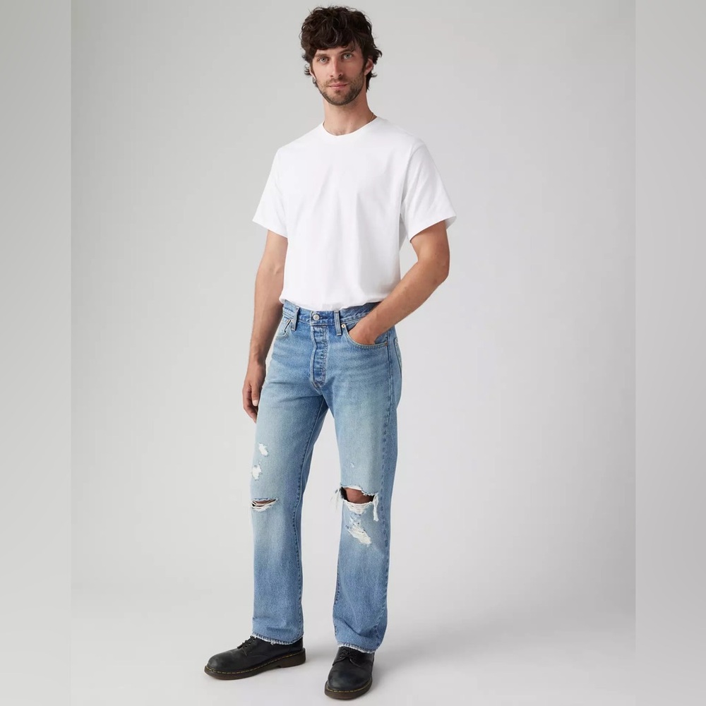 Levi’s Signature Regular Fit Blue Jeans Denim Classic Work Outdoor Casual